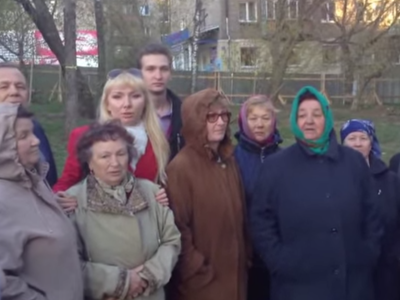 Подстрекательство и украинский экстремизм в борьбе за сквер
