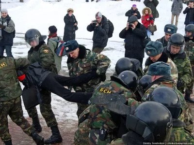      Комитет против пыток о массовых задержаниях в Нижнем Новгороде
    