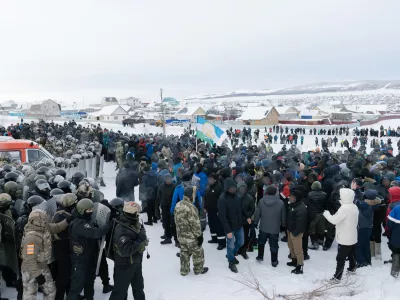      Протест «черного люда»: репортаж о противостоянии в башкирском Баймаке
    