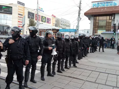  Акции против пенсионной реформы. Онлайн ОВД-Инфо 