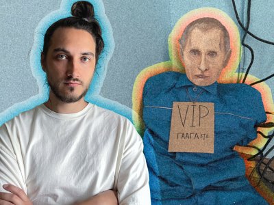 В поисках «украинских следов»: рассказ художника, маму которого вызвали в полицию из-за его антивоенной выставки