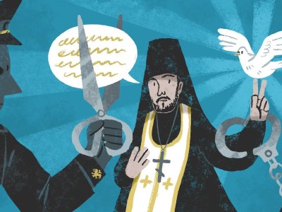      Putin-antichrist and a sermon of unjust victory: why a priest from the Sverdlovsk region was fined 100,000 rubles
    