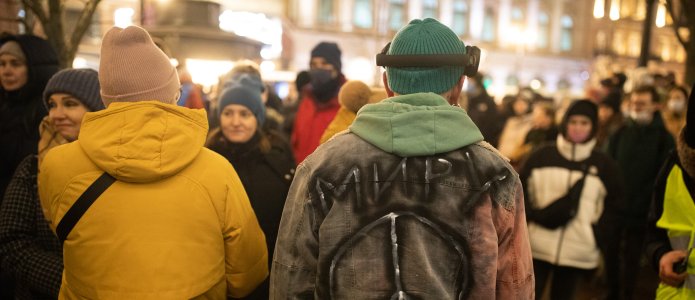 Списки задержанных в связи с акциями против войны с Украиной 13 марта 2022 года