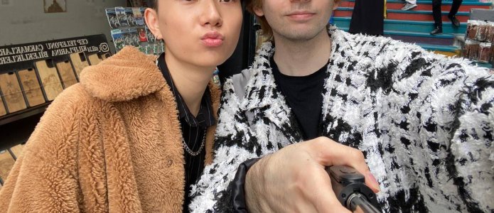 Хаоян Сюй и Гела Гогишвили // Фото: телеграм-канал «Китаеза и Груеза»