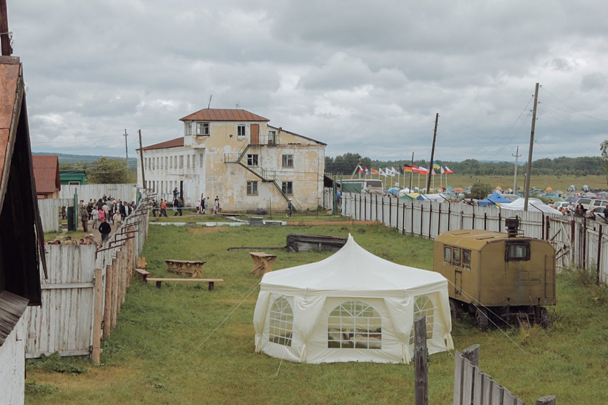 ‘Pilorama Festival’ at the Perm-36 museum, Kuchino village, Perm region, 2010 / Photo: Perm-36 museum Facebook page
